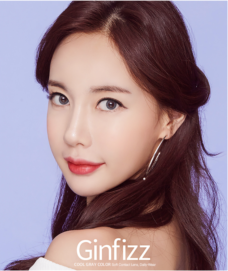 LensMe Cocktail Ginfizz Cool Gray | 1 Month - STLook