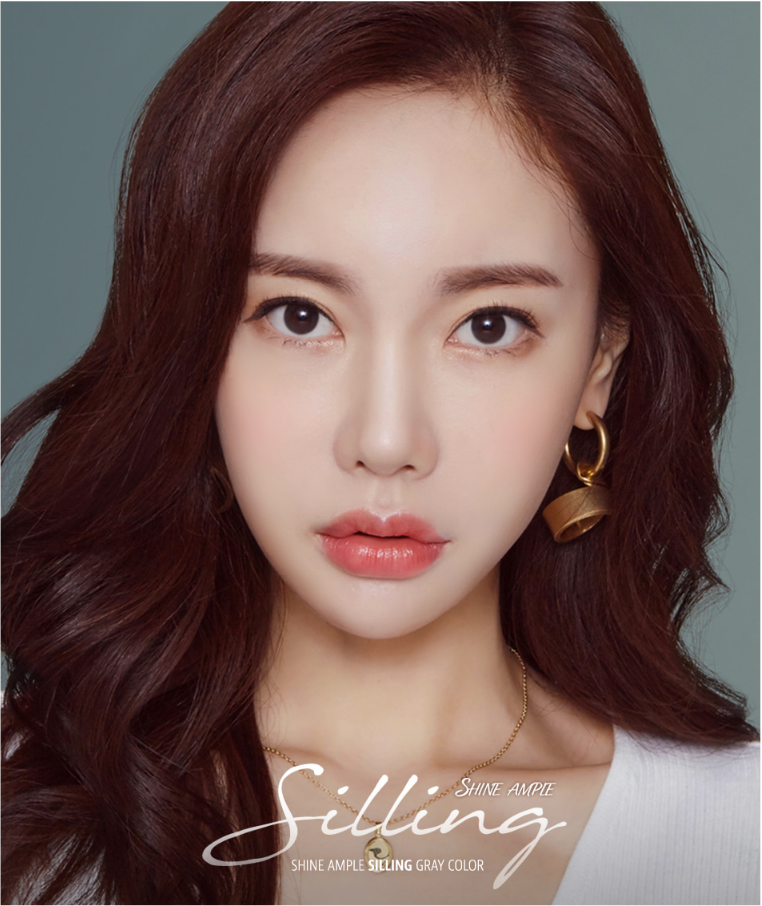 LensMe Shine Ample Silling Gray | 1 Month