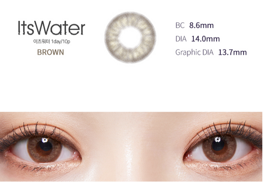 LensTown Its Water Brown | Daily 5 Pairs - STLook