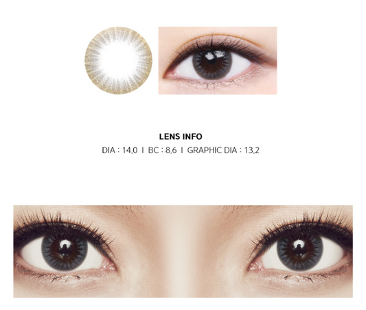 LensMe Mini Look 132 Gray | 1 Month