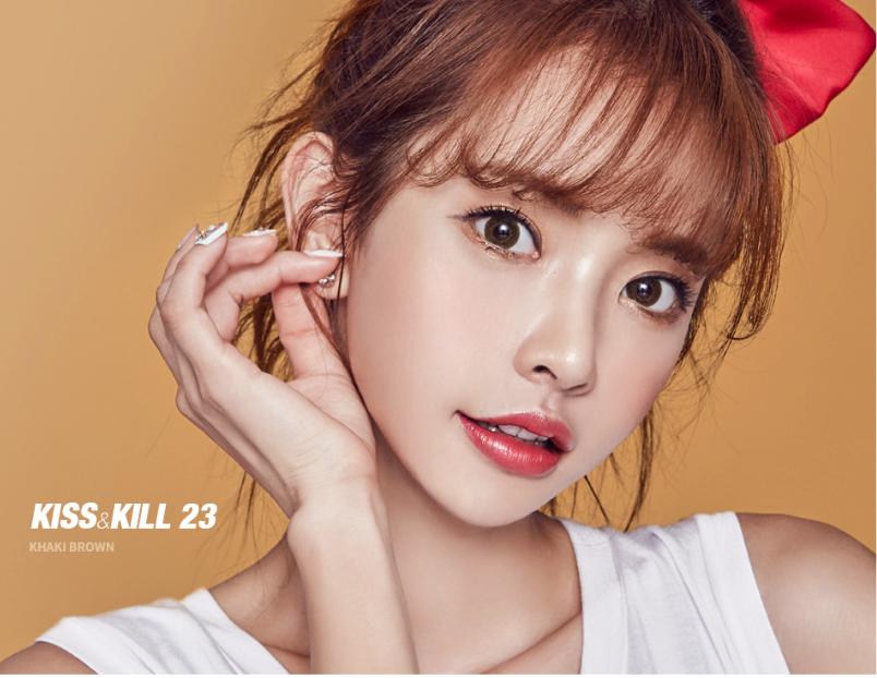 LensMe Kiss & Kill 23 Khaki Brown | 3-6 Months