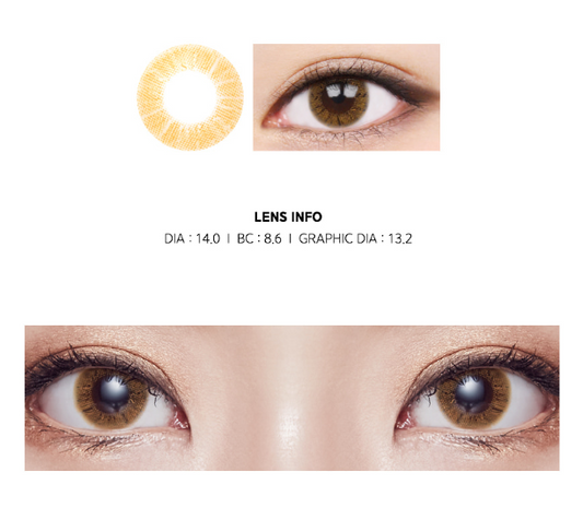 LensMe Kiss & Kill 33 Brown | 1 Month