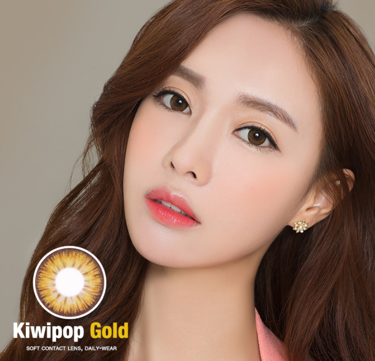 LensMe Kiwi Pop Gold Brown | 3-6 Months