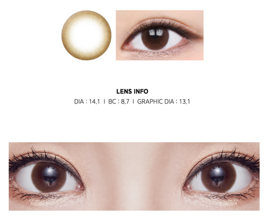 LensMe Kiss & Kill 24 Brown | 1 Month - STLook