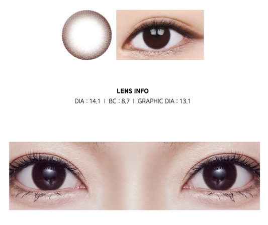 LensMe Kiss & Kill 24 Choco | 1 Month - STLook