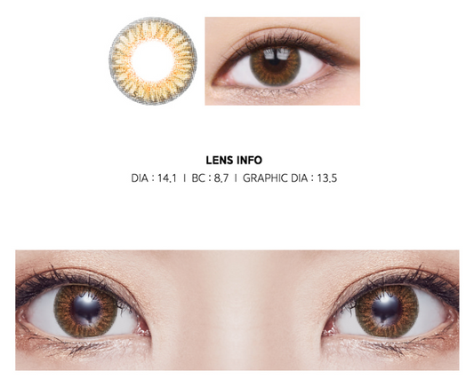 LensMe Kiss & Kill 25 Brown | 3-6 Months - STLook