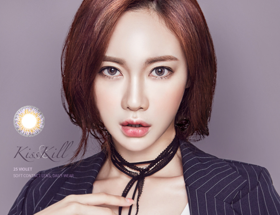 LensMe Kiss & Kill 25 Violet | 3-6 Months