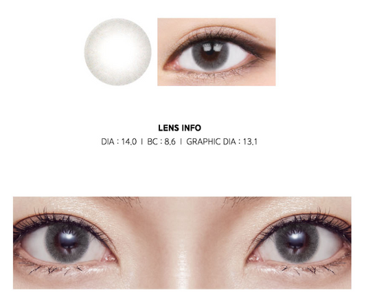 LensMe Kiss & Kill 05 Gray | 3-6 Months - STLook