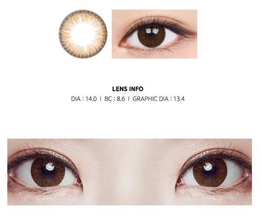 LensMe Kiss & Kill 15 Brown | 3-6 Months - STLook