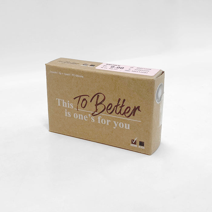 LensTown Tobetter Big Brown | 1 Month