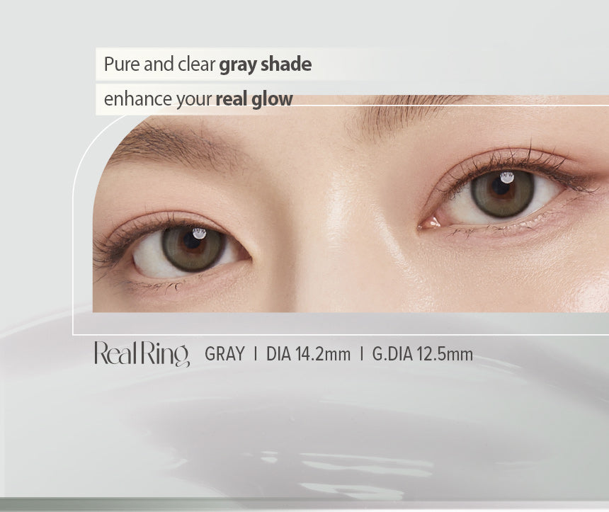 O-Lens Toric Real Ring Gray  | Astig | 1 Month