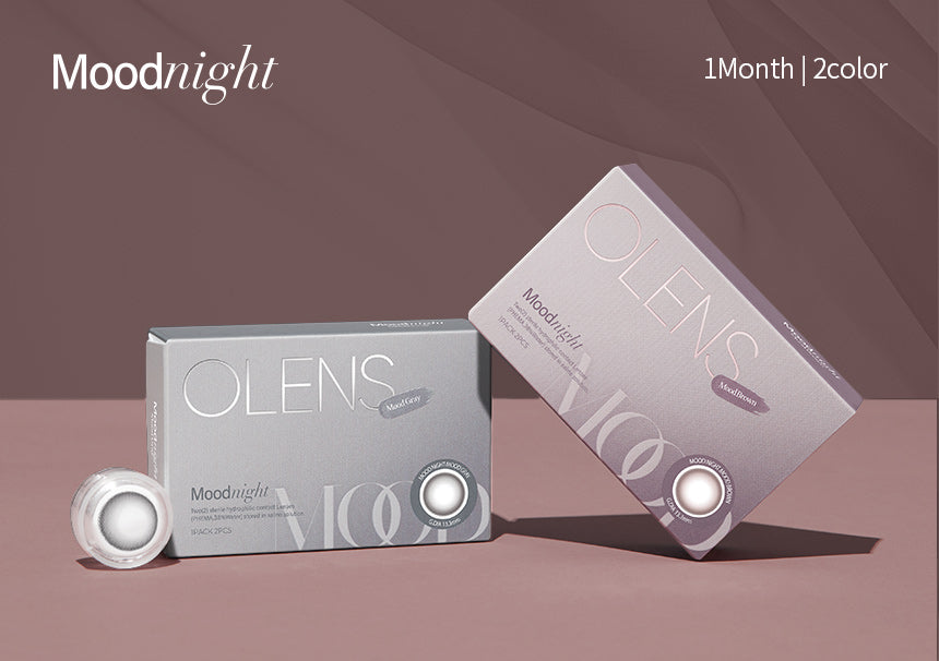 [Ready] O-Lens Toric Mood Night Mood Brown  | Astig | 1 Month