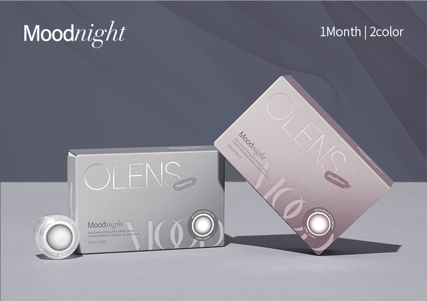 [Ready] O-Lens Toric Mood Night Mood Gray  | Astig | 1 Month