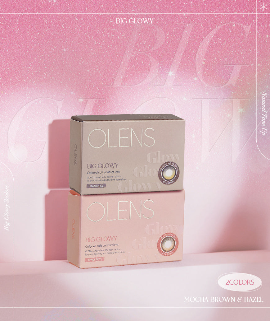 [Ready] O-Lens Big Glowy Mocha Brown | 1 Month