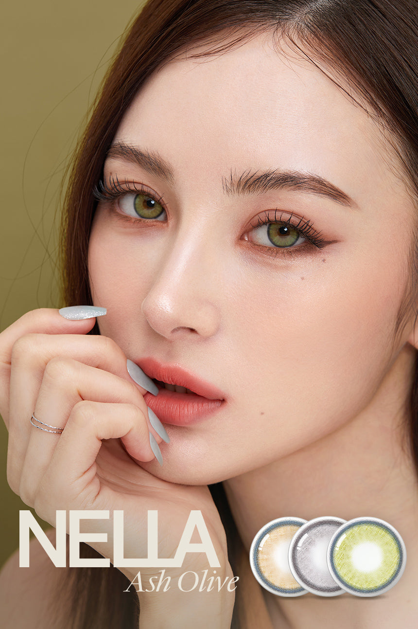 [Ready] O-Lens Nella Ash Olive | 1 Month