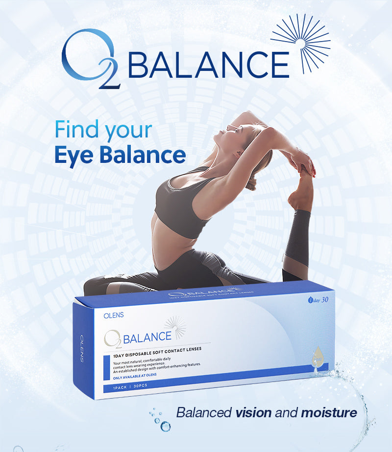 O-Lens O2 Balance 1Day Toric | Clear Toric Astig Lens | Daily 15 Pairs