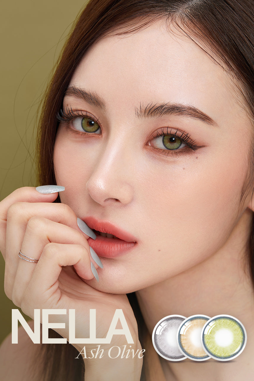 [Ready] O-Lens Nella Ash Olive | Daily 5 Pairs