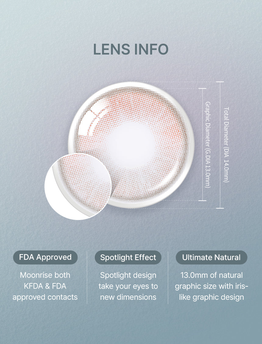 [Ready] O-Lens Moonrise Dew Gray | 1 Month