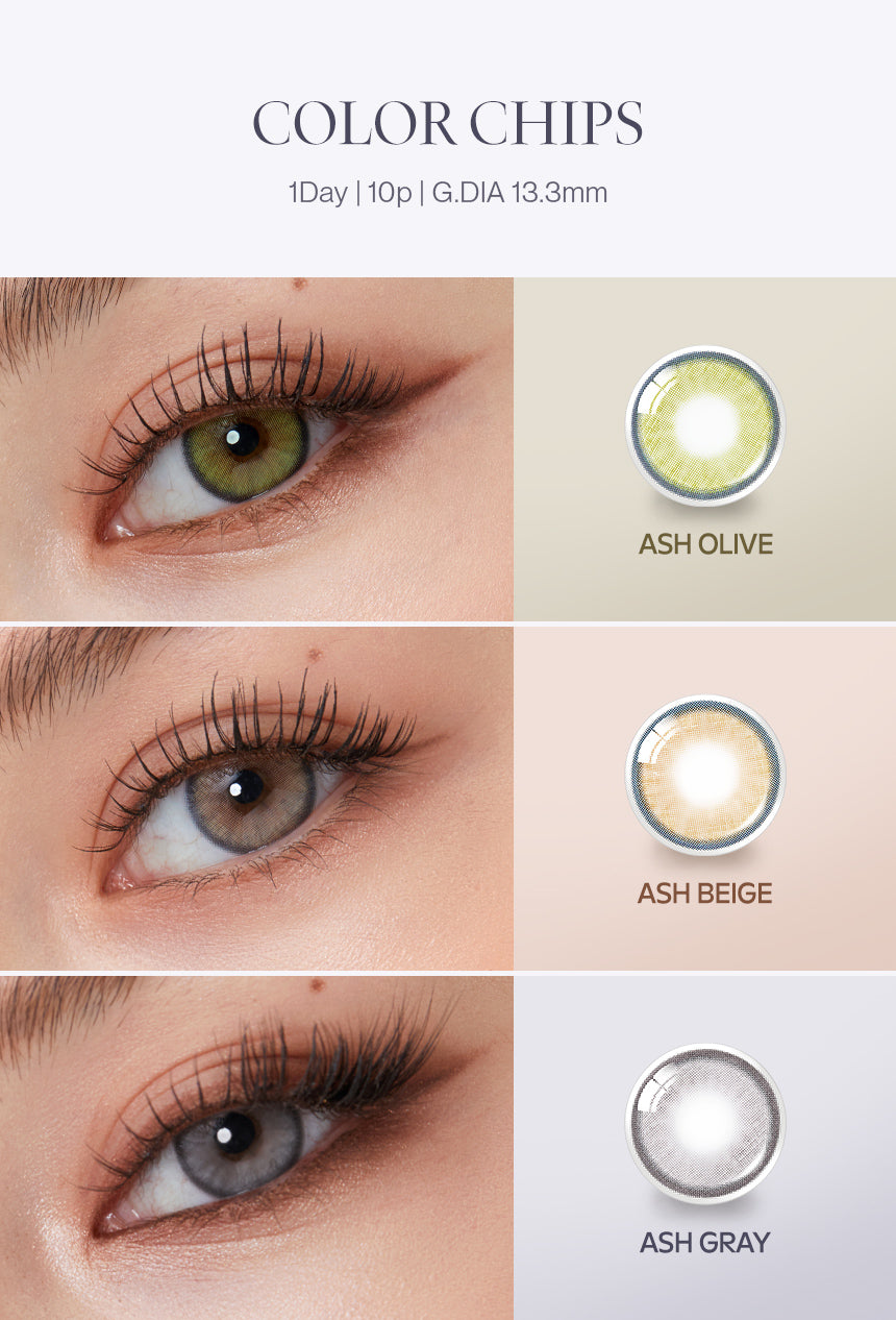 [Ready] O-Lens Nella Ash Olive | Daily 5 Pairs