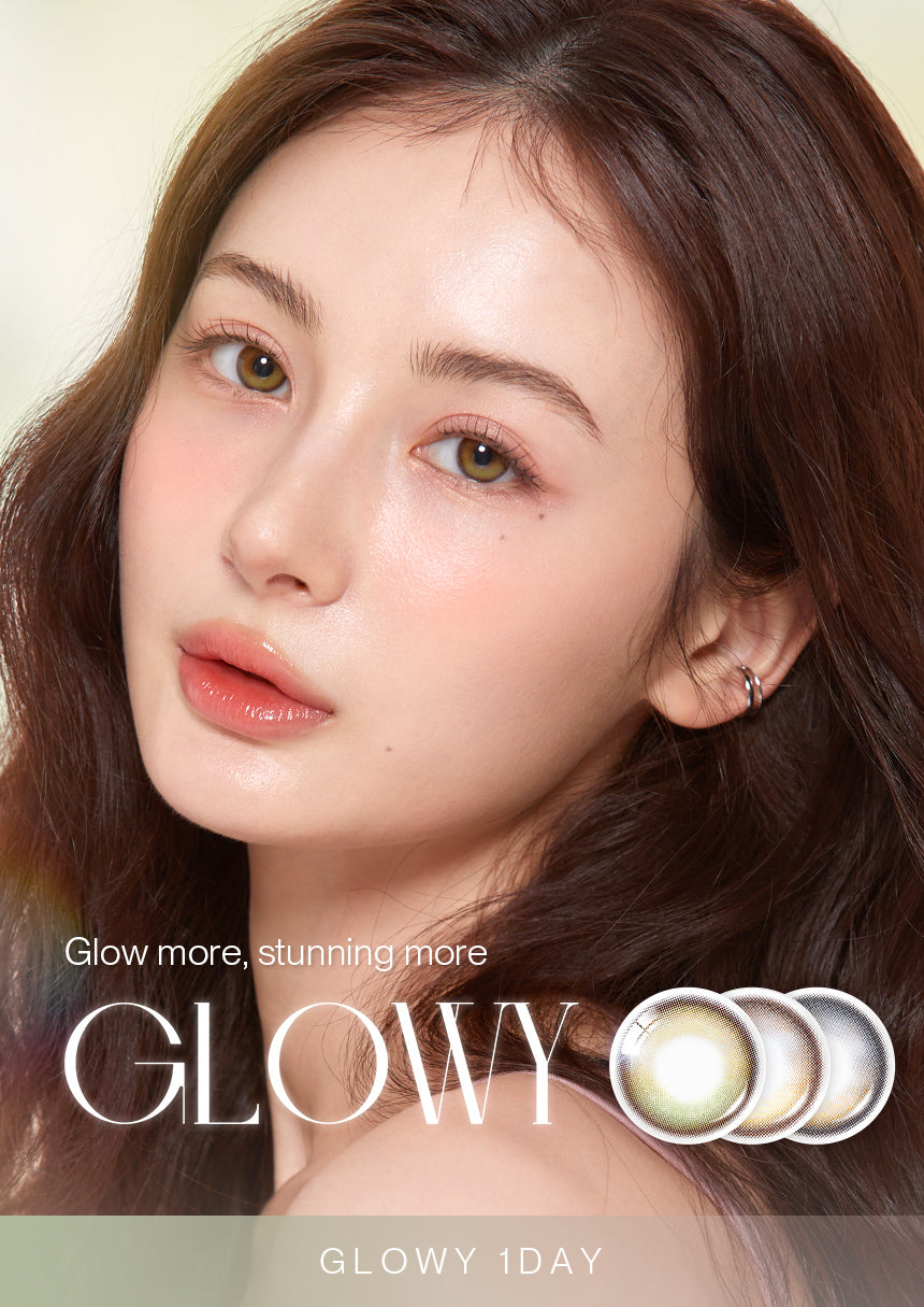 O-Lens Eyelighter Glowy Golden Olive | Daily 5 Pairs