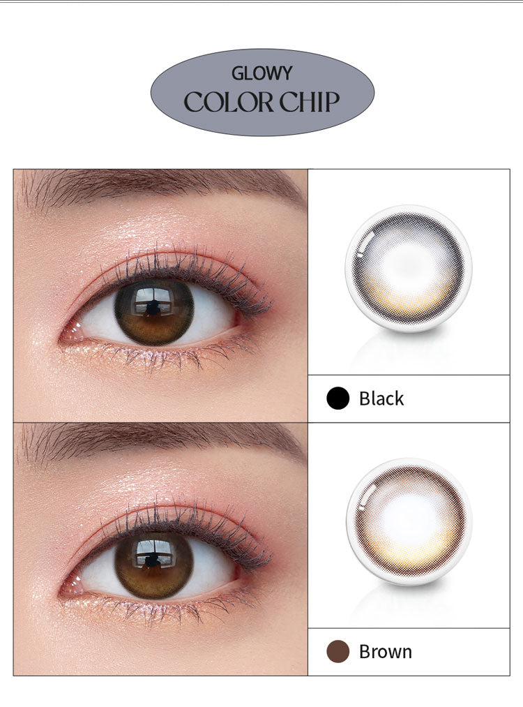 [Ready] O-Lens Eyelighter Glowy Black | Daily 5 Pairs