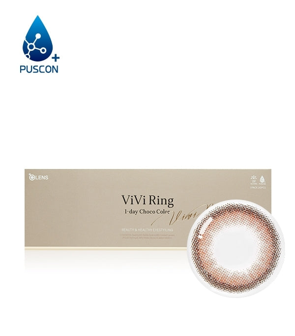 [Ready] O-Lens Vivi Ring Choco | Daily 5 Pairs