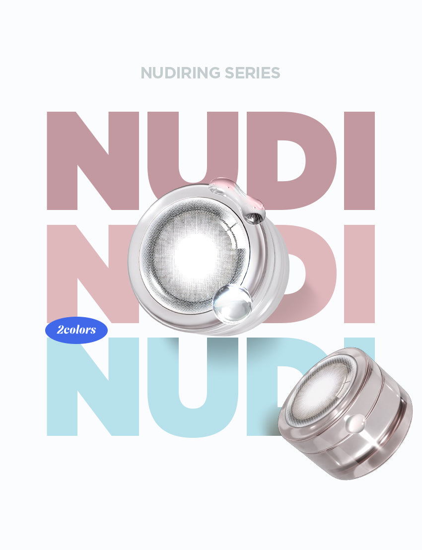 O-Lens Nudi Ring Charcoal Black | 1 Month