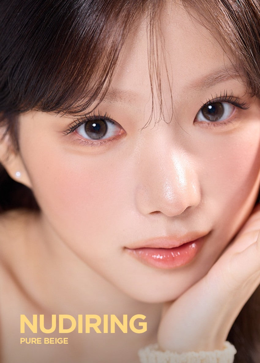O-Lens Nudi Ring Pure Beige | 1 Month