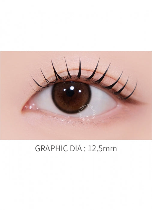 LensMe Akma Eyedew Mini Brown | Daily 15 Pairs