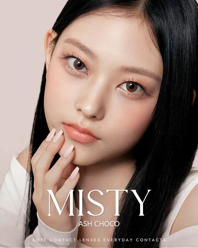 O-Lens Misty Ash Choco | Daily 10 Pairs