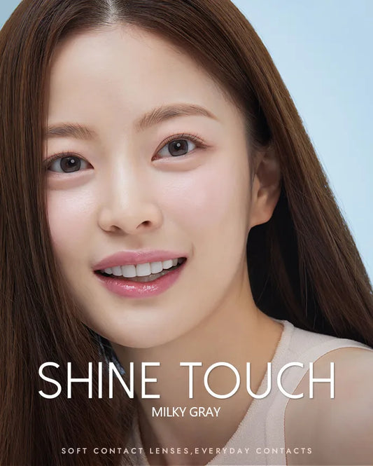 O-Lens Shine Touch Milky Gray | Daily 10 Pairs