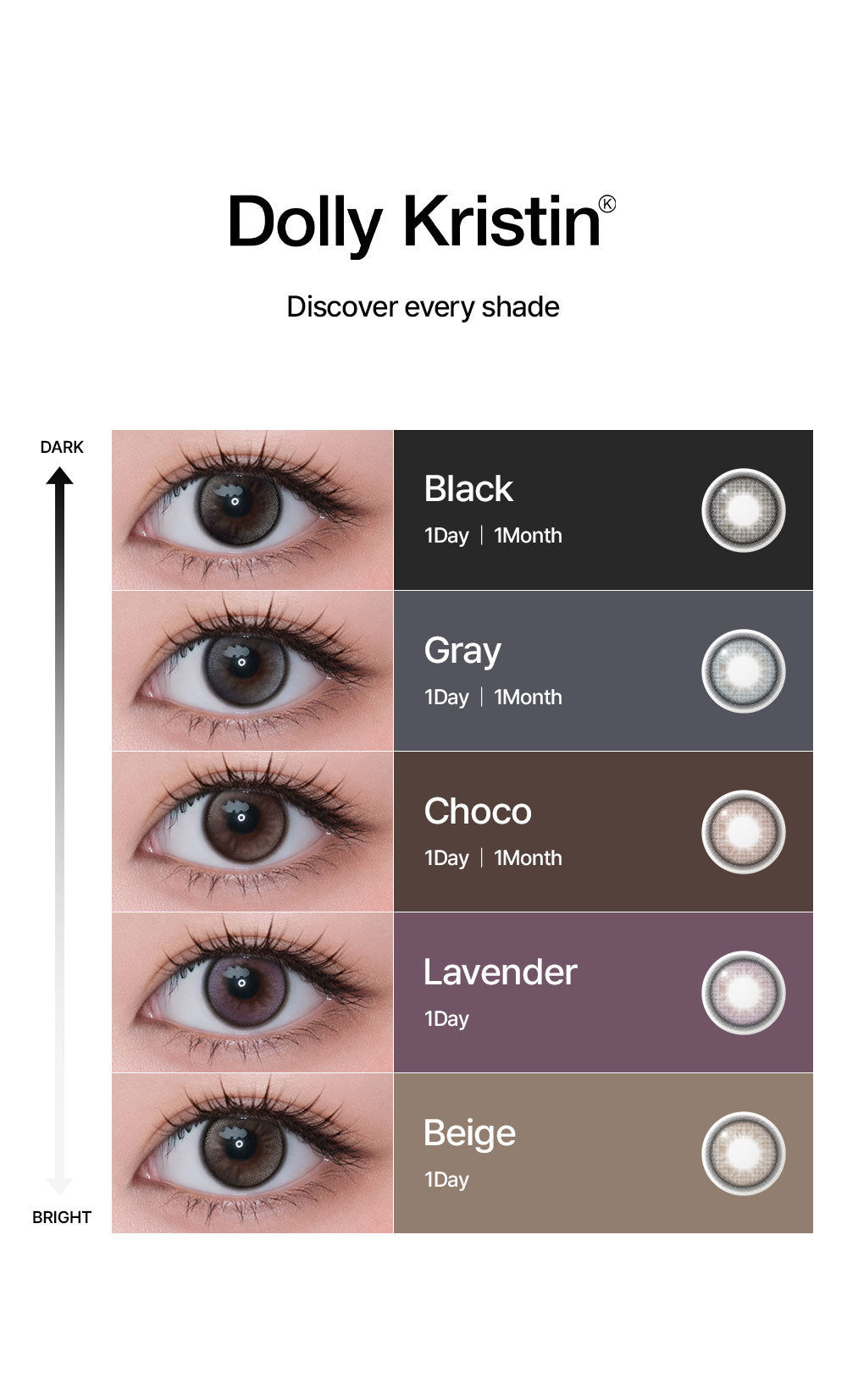 Hapa Kristin Dolly Kristin Choco | Daily 5 Pairs