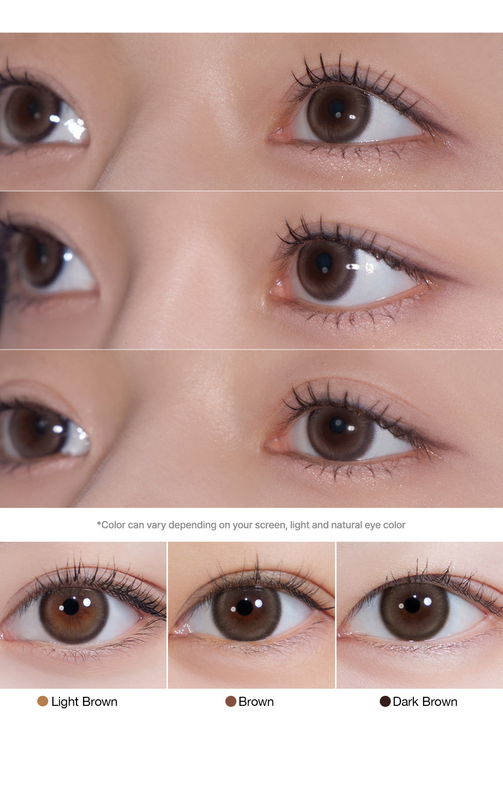 Hapa Kristin Bean Kristin 1Day Short Brown | Daily 5 Pairs