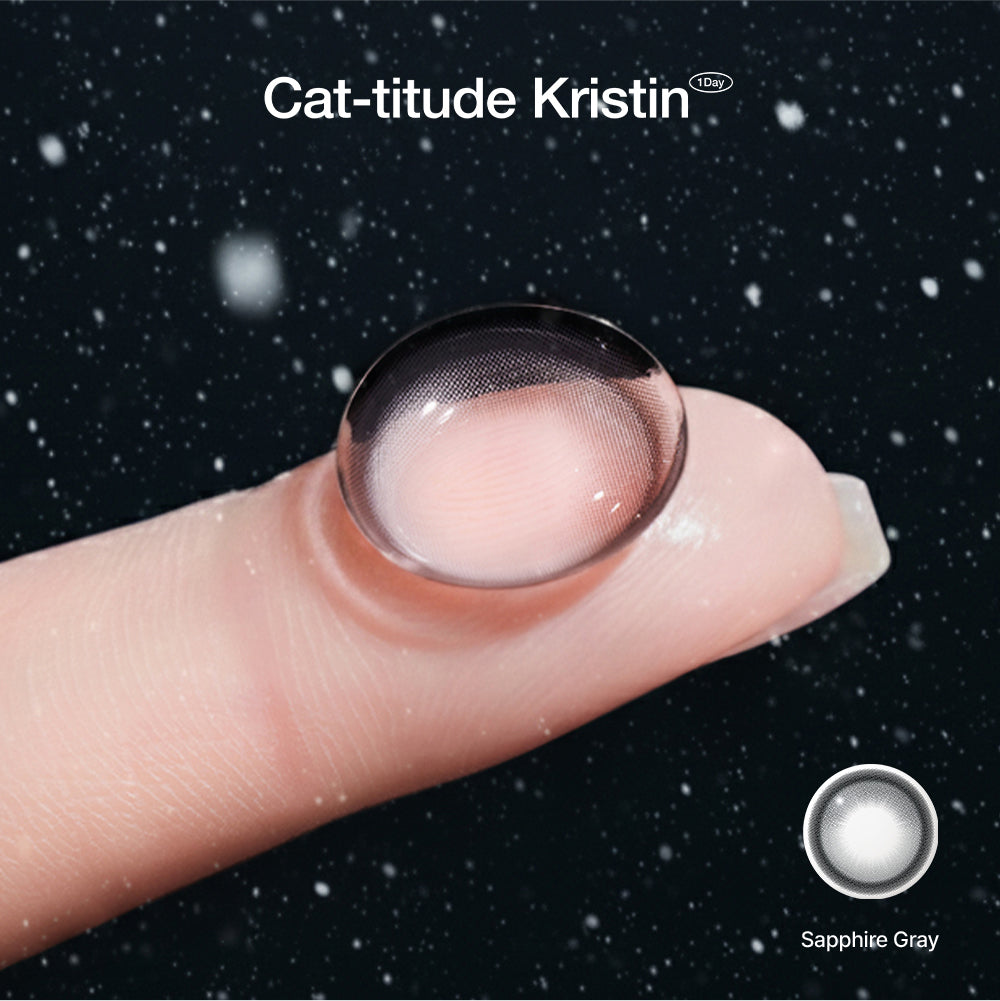 Hapa Kristin Cat-titude Kristin Sapphire Gray | Daily 5 Pairs