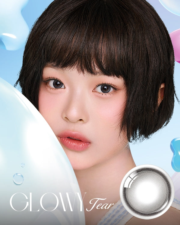 O-Lens Glowy Tear Gray | Daily 5 Pairs