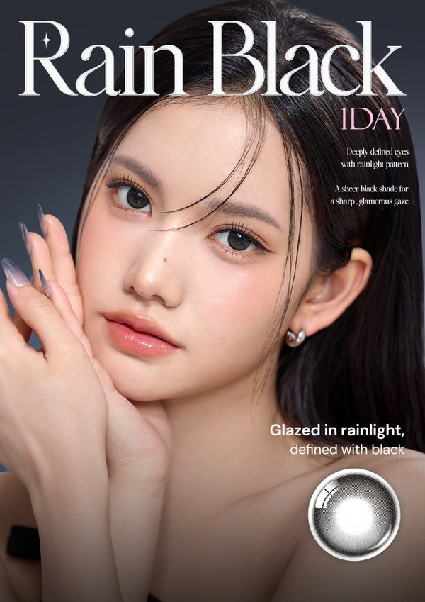 O-Lens Rain Black | Daily 5 Pairs
