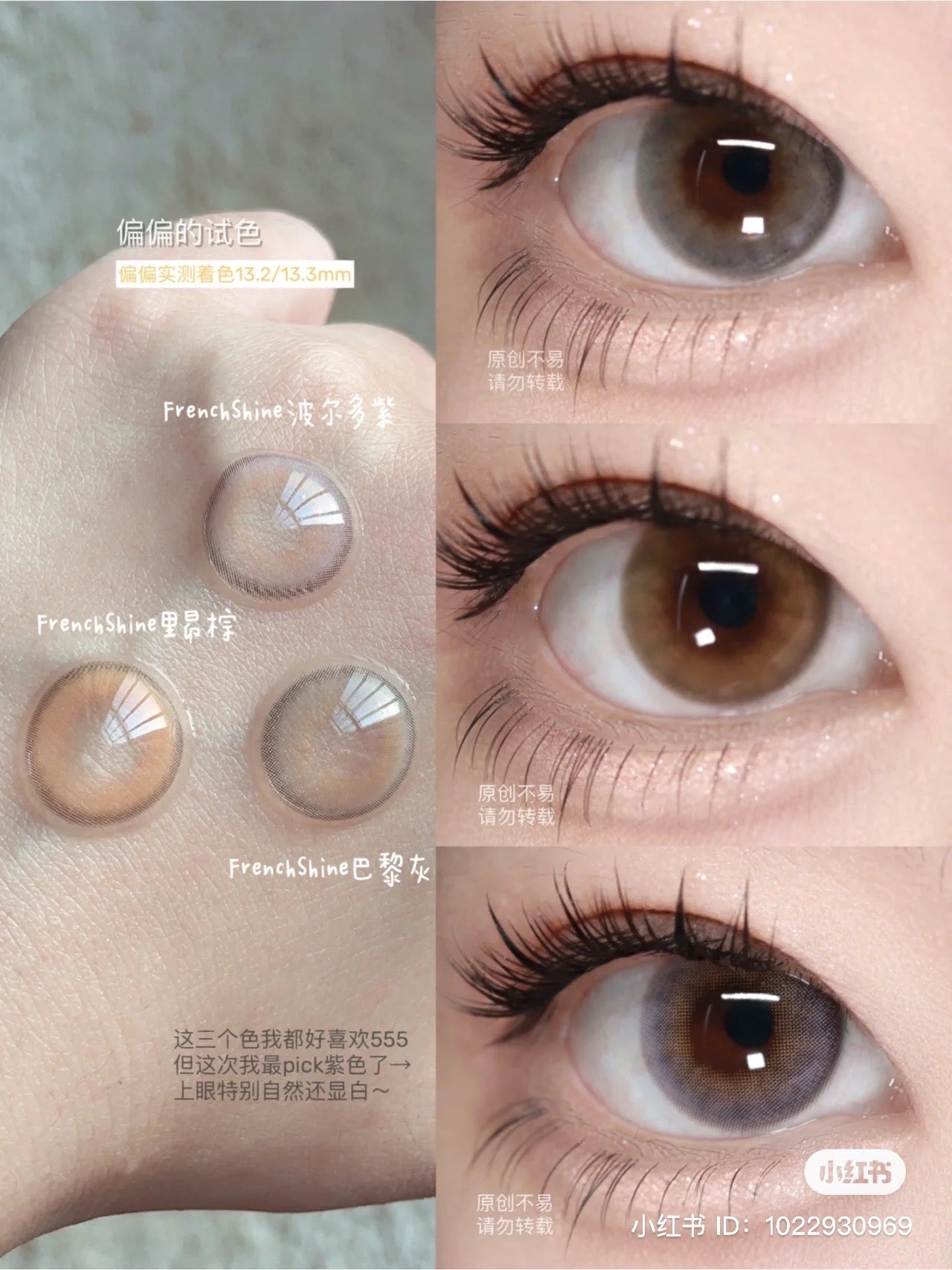 [Ready]  O-Lens French Shine Gray | Daily 10 Pairs