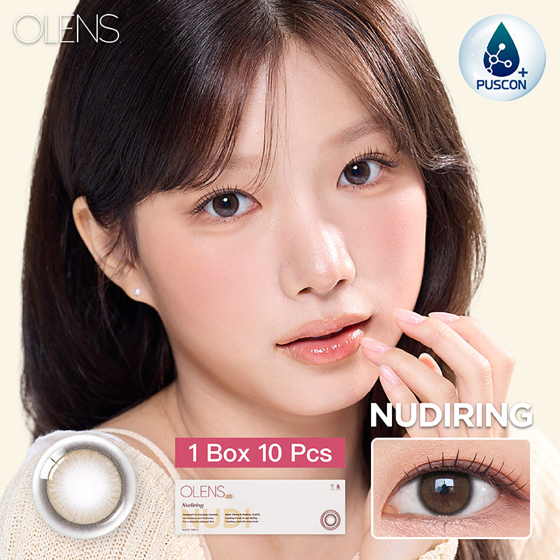 O-Lens Nudi Ring Pure Beige | Daily 5 Pairs
