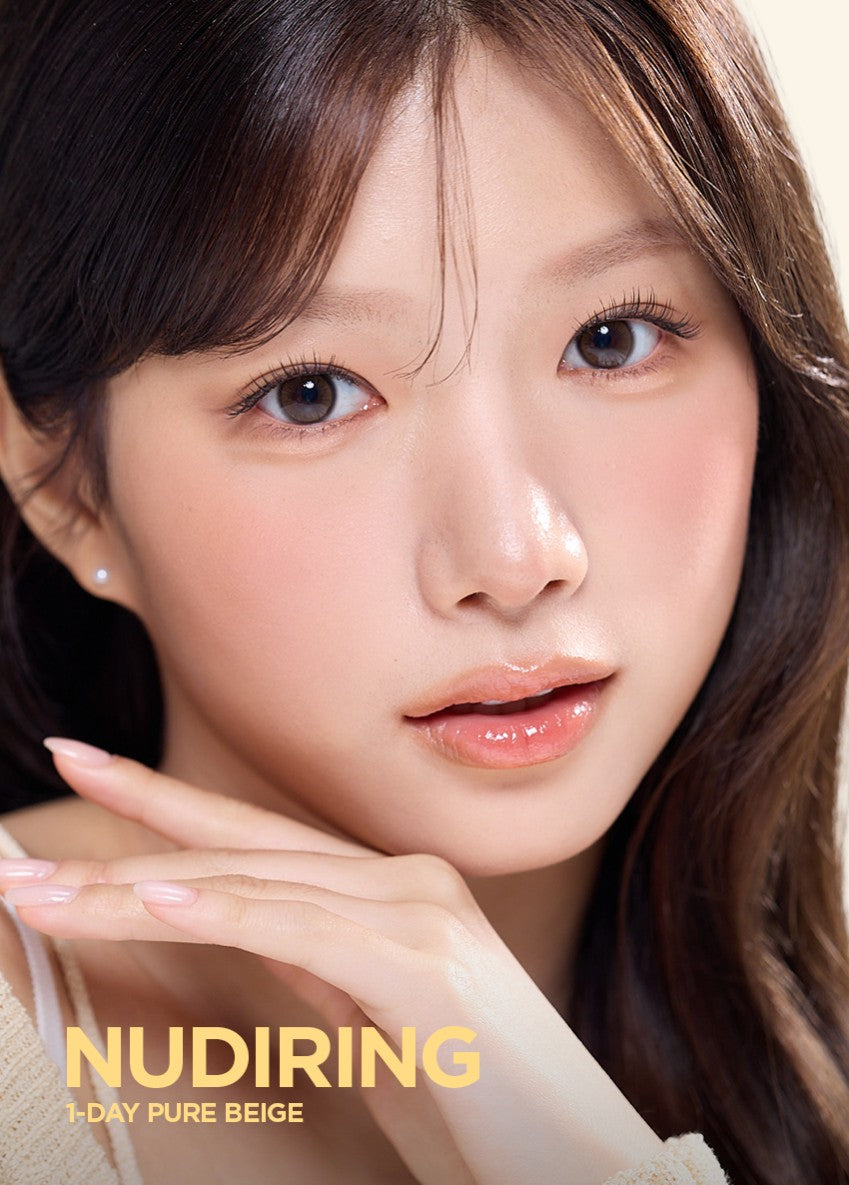 O-Lens Nudi Ring Pure Beige | Daily 5 Pairs