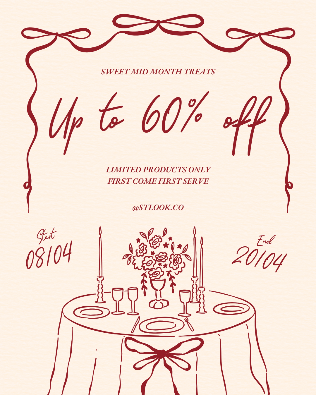 April sale