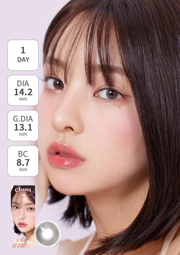 Chuu Lens Aube Pie Moon Beige | Daily 5 Pairs