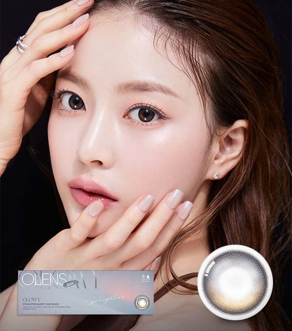 [Ready] O-Lens Eyelighter Glowy Black | Daily 5 Pairs