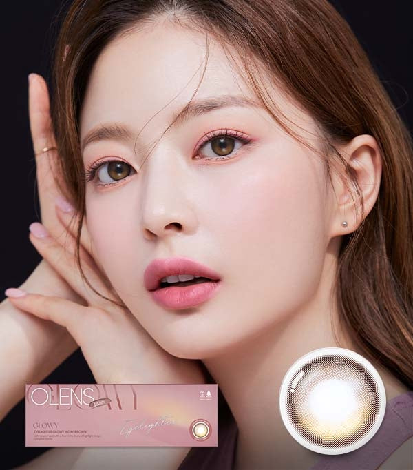 [Ready] O-Lens Eyelighter Glowy Brown | Daily 5 Pairs