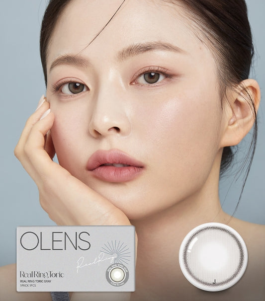 O-Lens Toric Real Ring Gray  | Astig | 1 Month