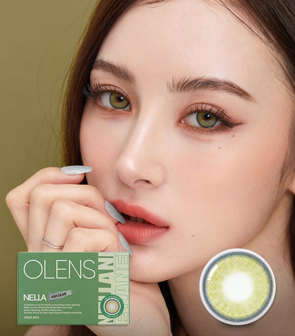 O-Lens Nella Ash Olive | 1 Month