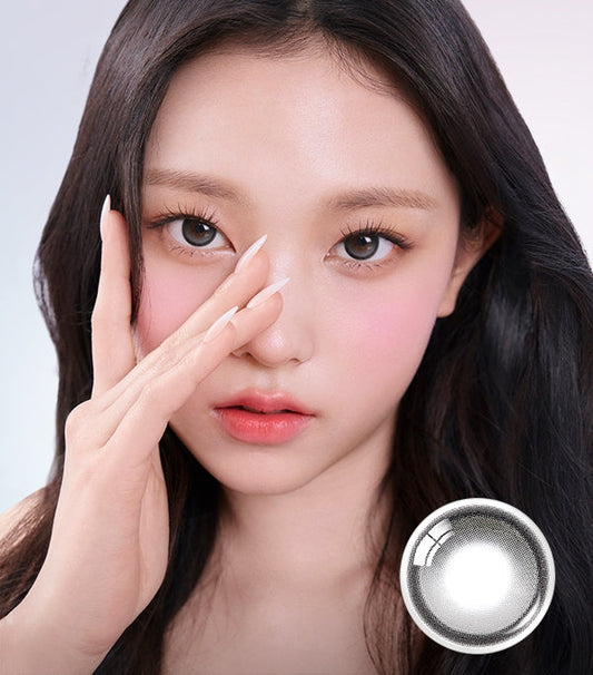 [Ready] O-Lens Big Glowy Gray | 1 Month