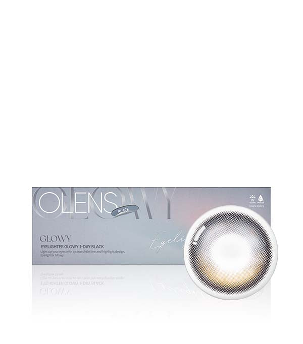 [Ready] O-Lens Eyelighter Glowy Black | Daily 5 Pairs