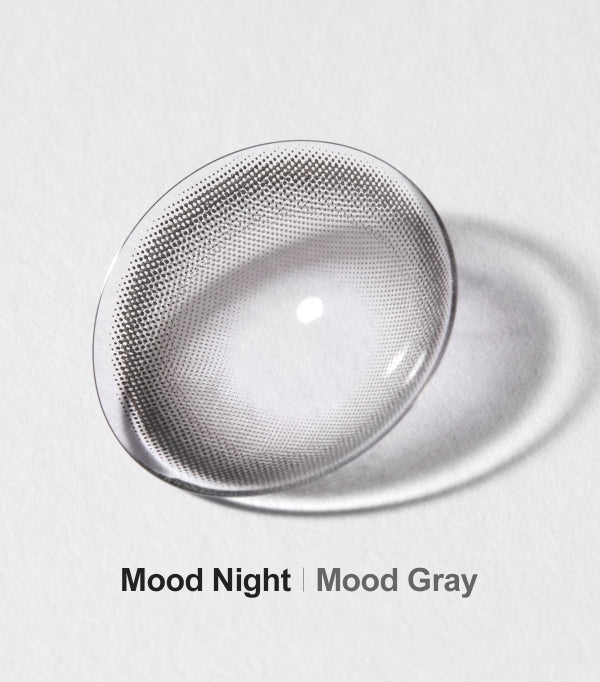 [Ready] O-Lens Mood Night Mood Gray  | 3-6 Months