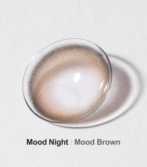 [Ready] O-Lens Mood Night Mood Brown  | 3-6 Months