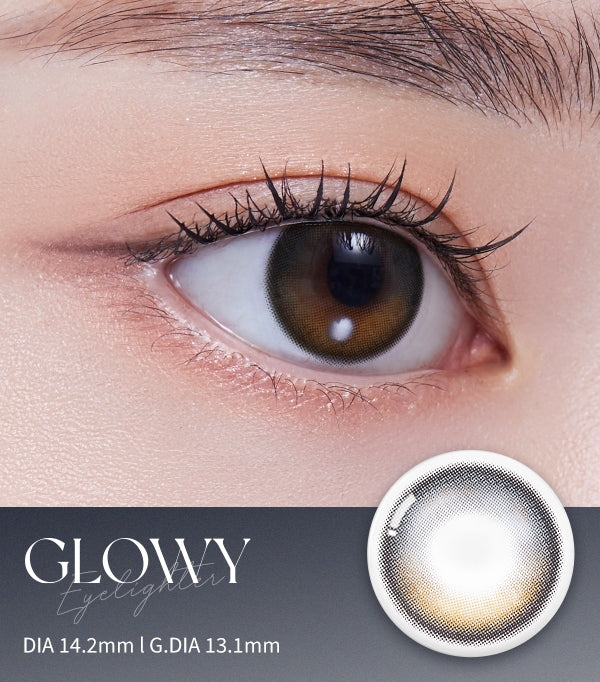 O-Lens Toric Eyelighter Glowy Black  | Astig | 1 Month